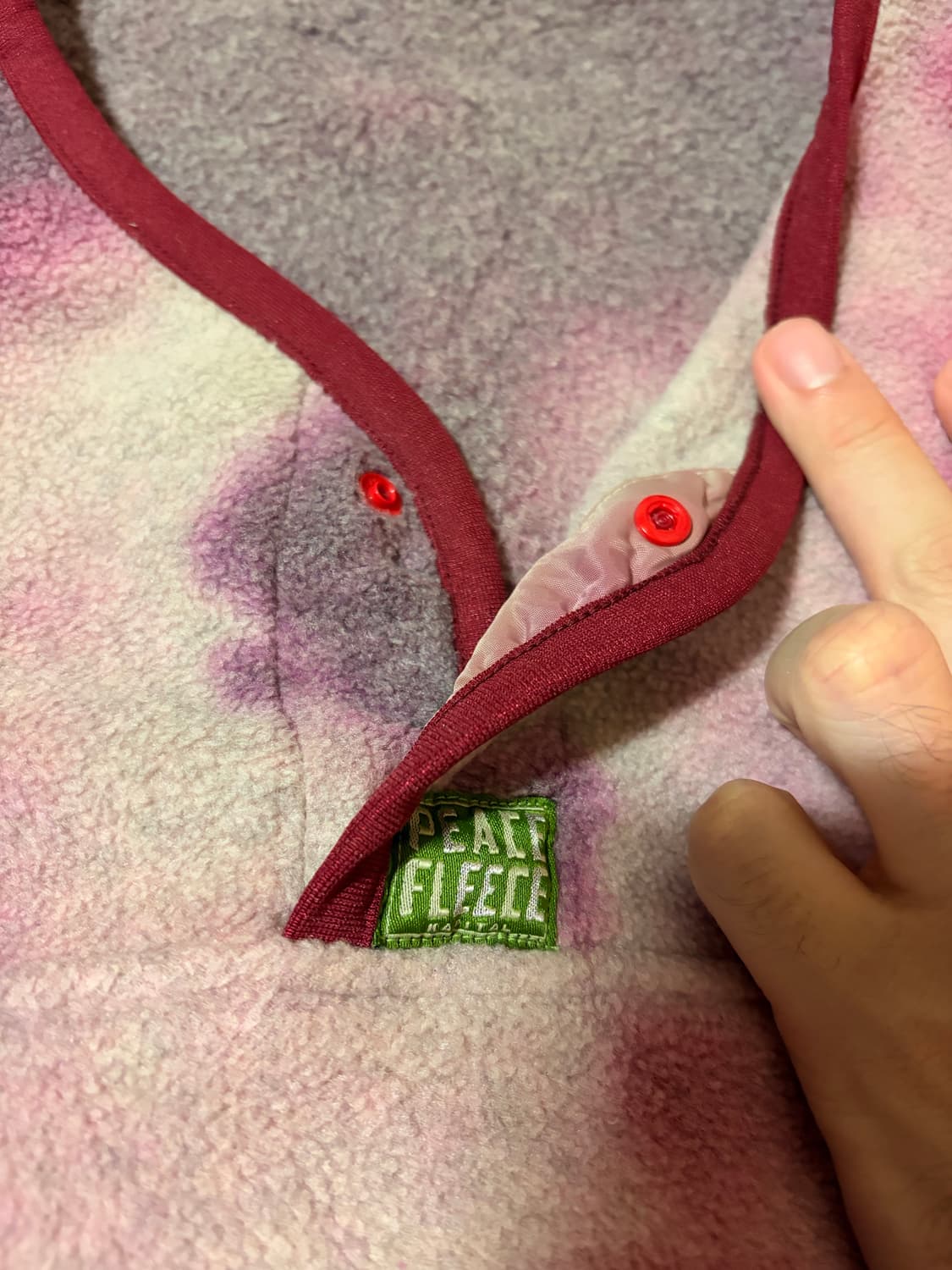 캐피탈 피스 플리스 4사이즈 상품이미지5