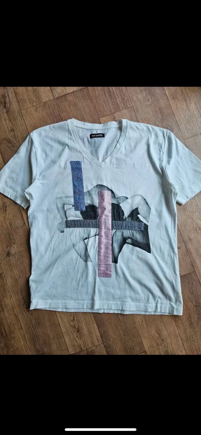 ***구매*** 라프시몬스 11ss 패치워크 반팔 상품이미지1