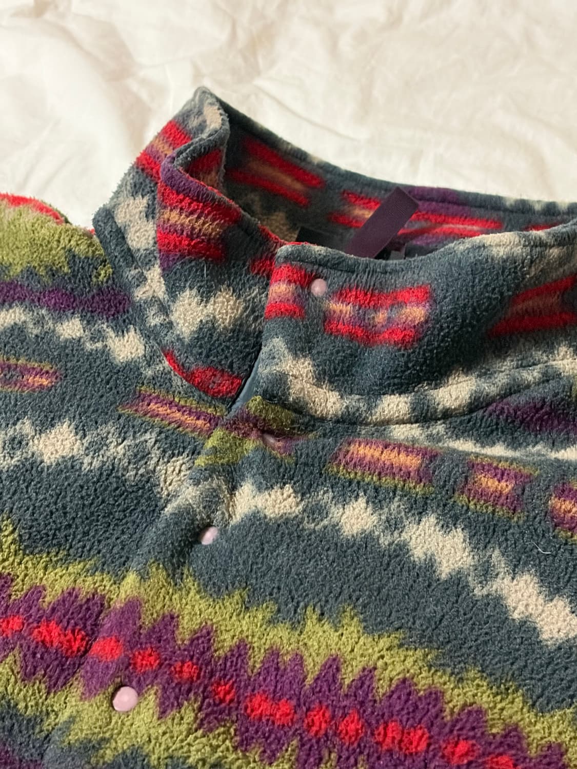 1994 파타고니아 신칠라 아즈텍 블랙베리 새커거위아, USA, L 상품이미지3