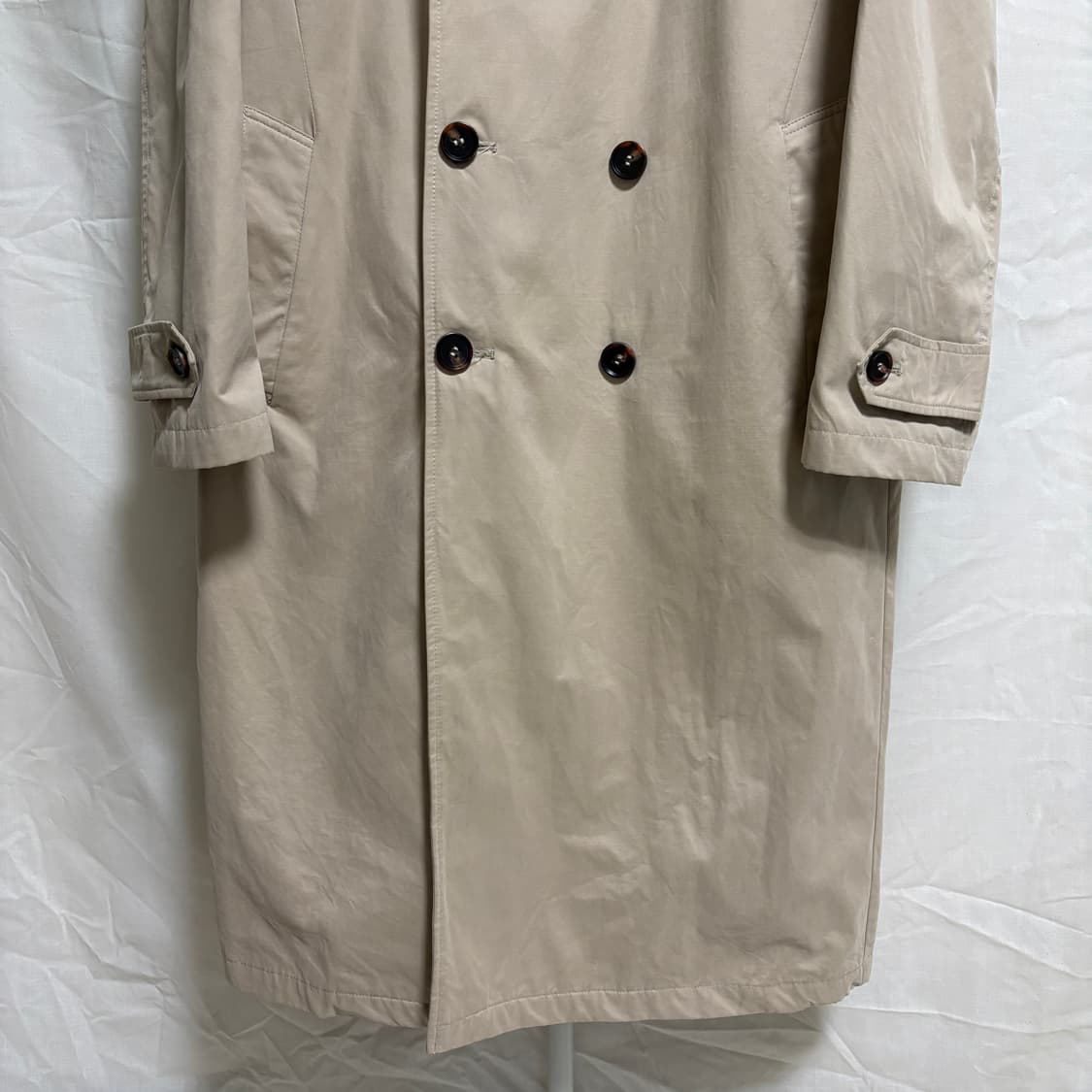 미쏘 맨 트렌치 코트 / 베이지, M 상품이미지3