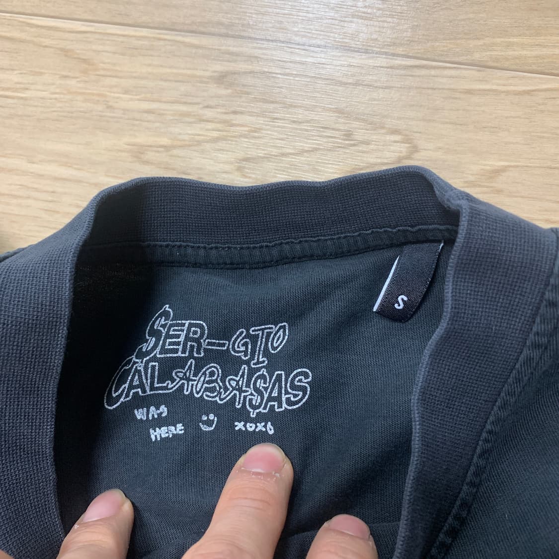 S]Sergio Calabasas scott x kid cudi 티셔츠 상품이미지3