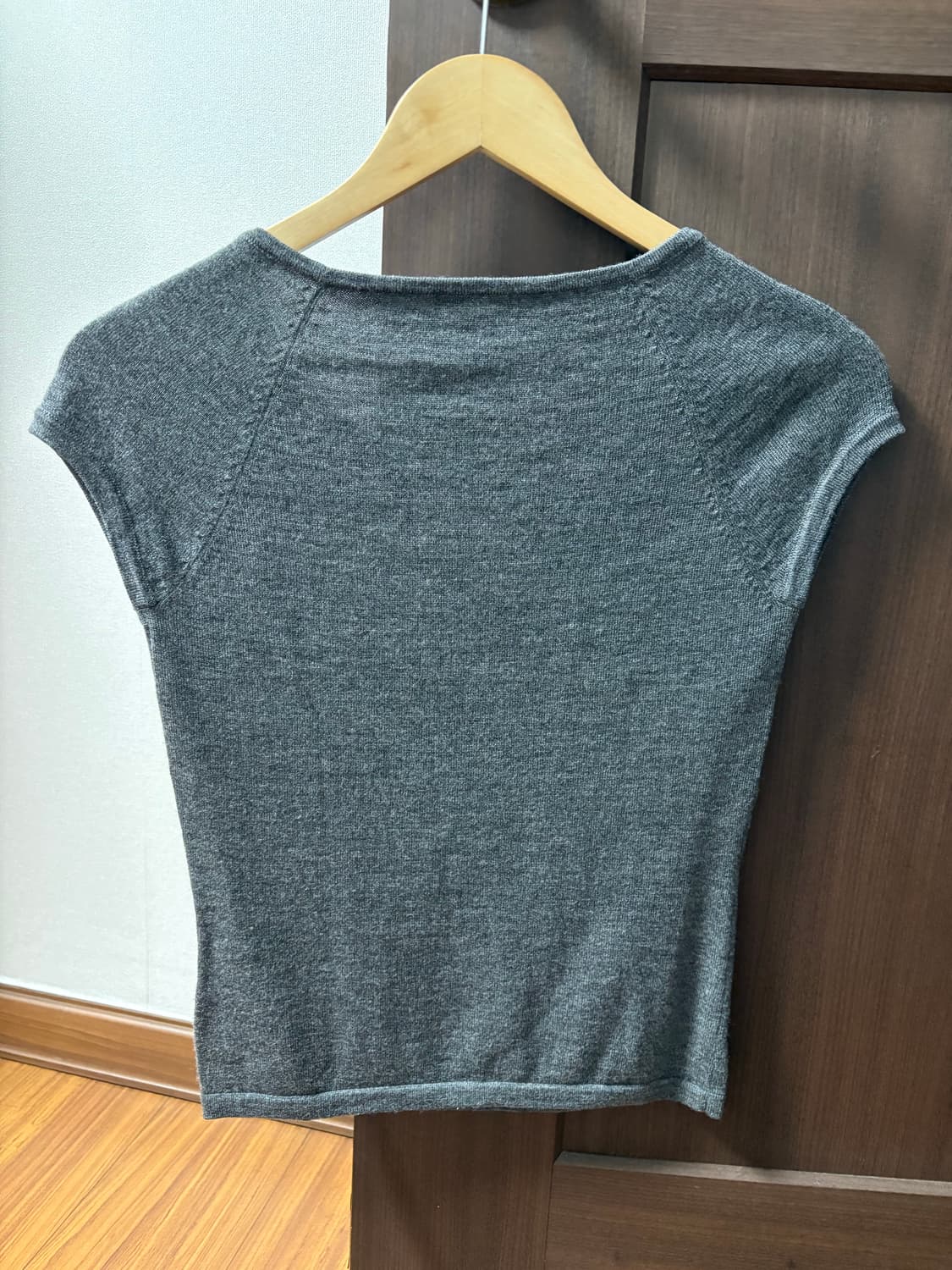 니트 슬리브리스 상품이미지2