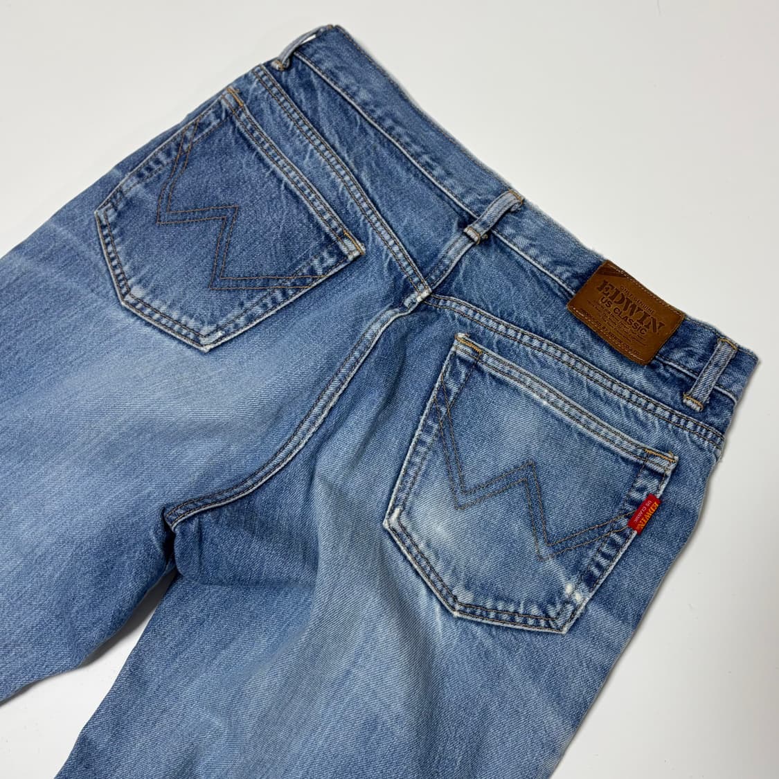 에드윈(EDWIN) U.S. 클래식 빈티지 디스트로이드 데님 상품이미지7