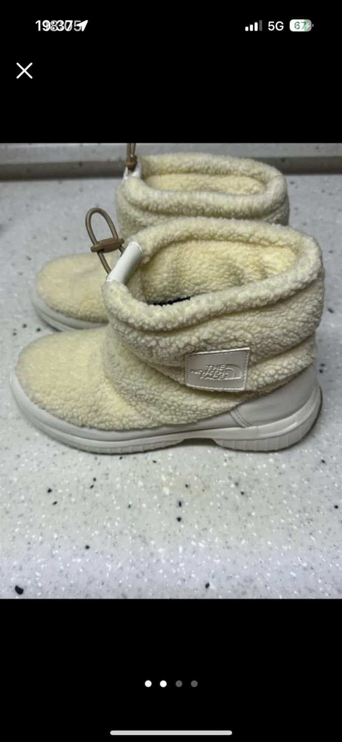 노스페이스 뽀글이 부츠 방한화 230 상품이미지2