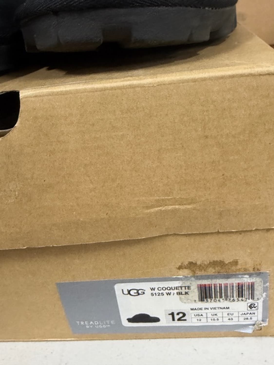 [ 290 ] 어그 코케트 블랙 남성용 상품이미지6