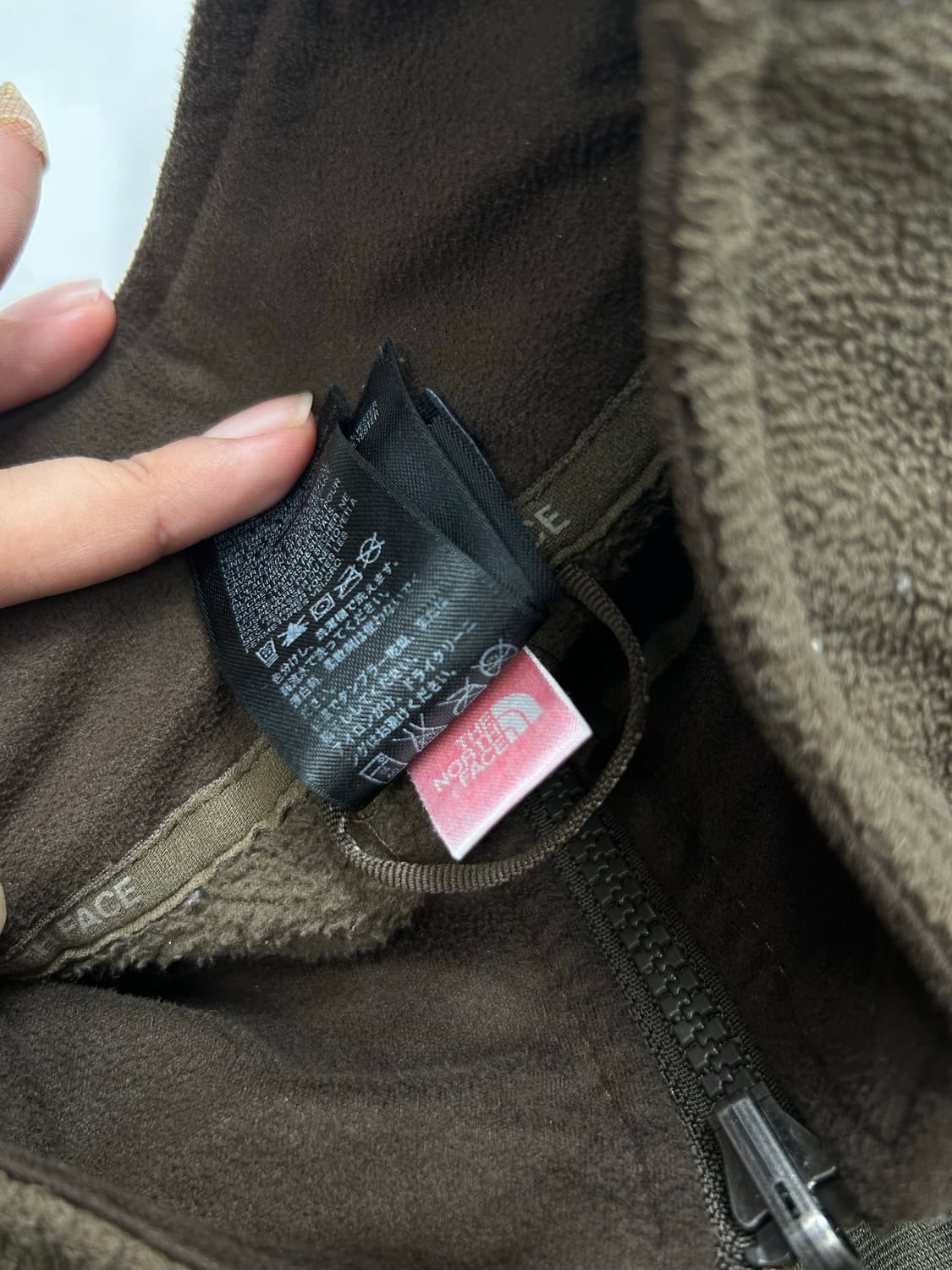 노스페이스 브라운 플리스 자켓 L 상품이미지8