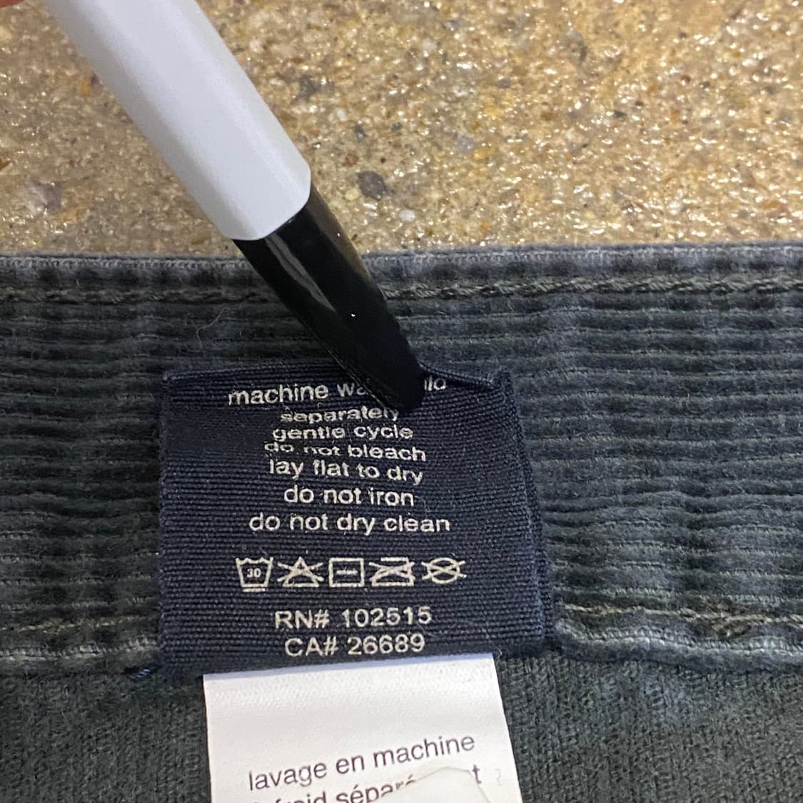 미국 빈티지 존 바바토스 코듀로이 팬츠 골덴바지 상품이미지5