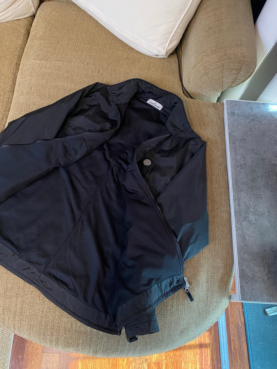 스톤아일랜드 나이론 메탈 립스탑 오버자켓 (105~110) 상품이미지6