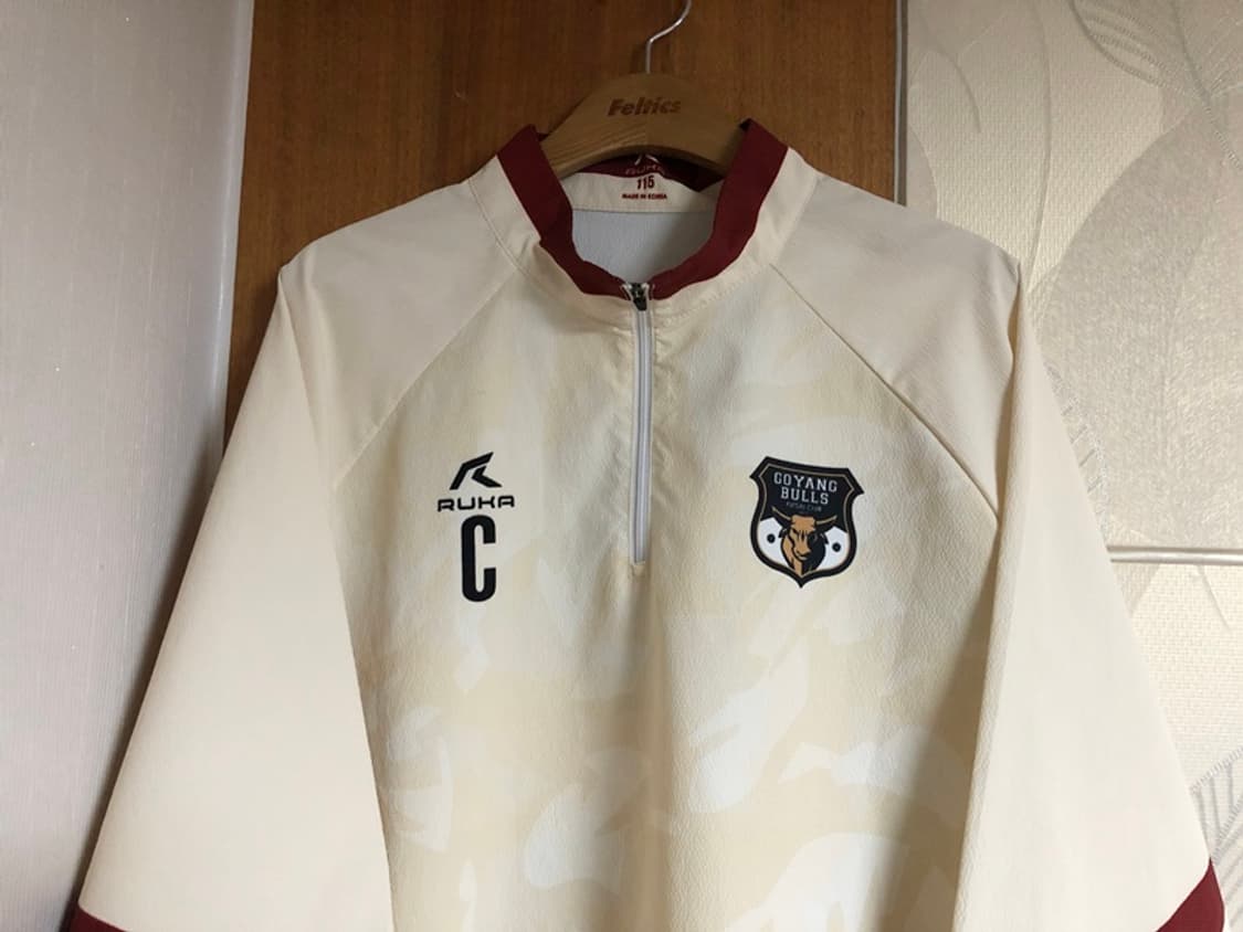 RUKA FK1리그(프로풋살) 고양불스FC 선수실착 웜업자켓 115 상품이미지2