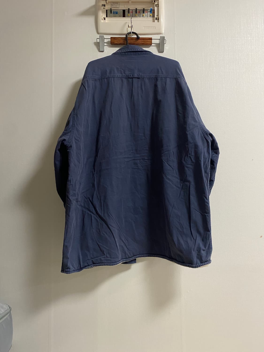 (2XL)리바이스 셰르파 라이닝 파스텔블루 셔츠 자켓 상품이미지8