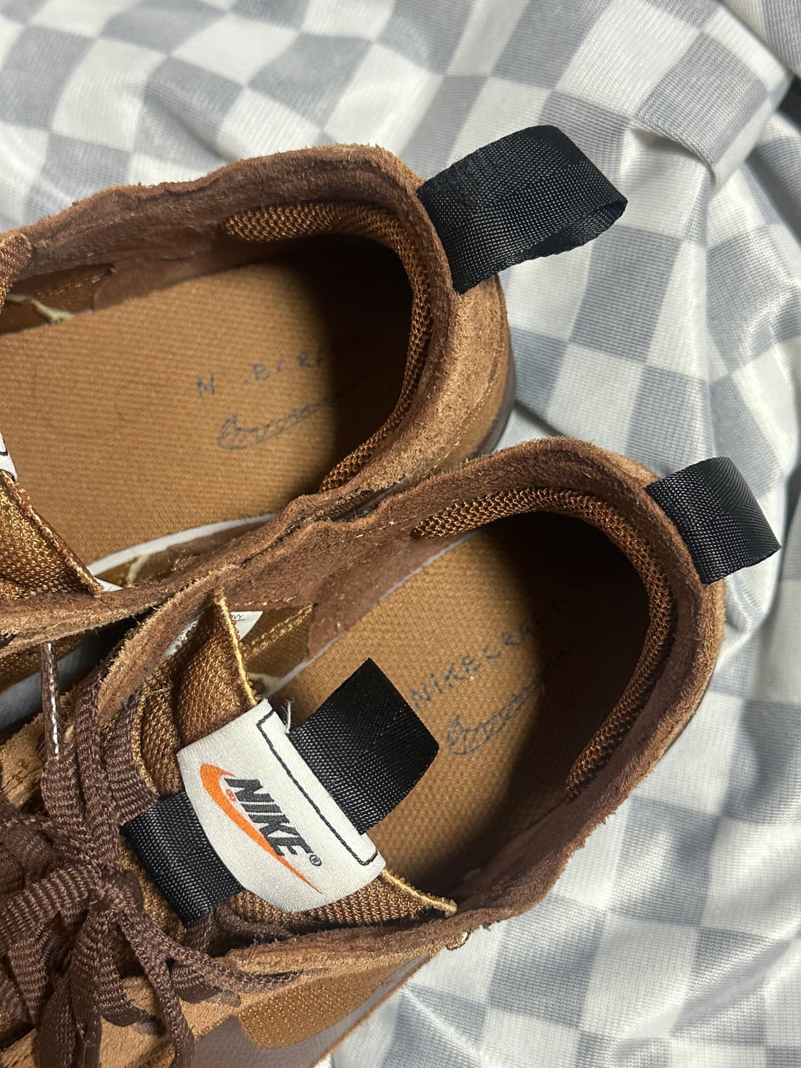 w8.5/m7/255) 나이키 톰삭스 gps 브라운 상품이미지2