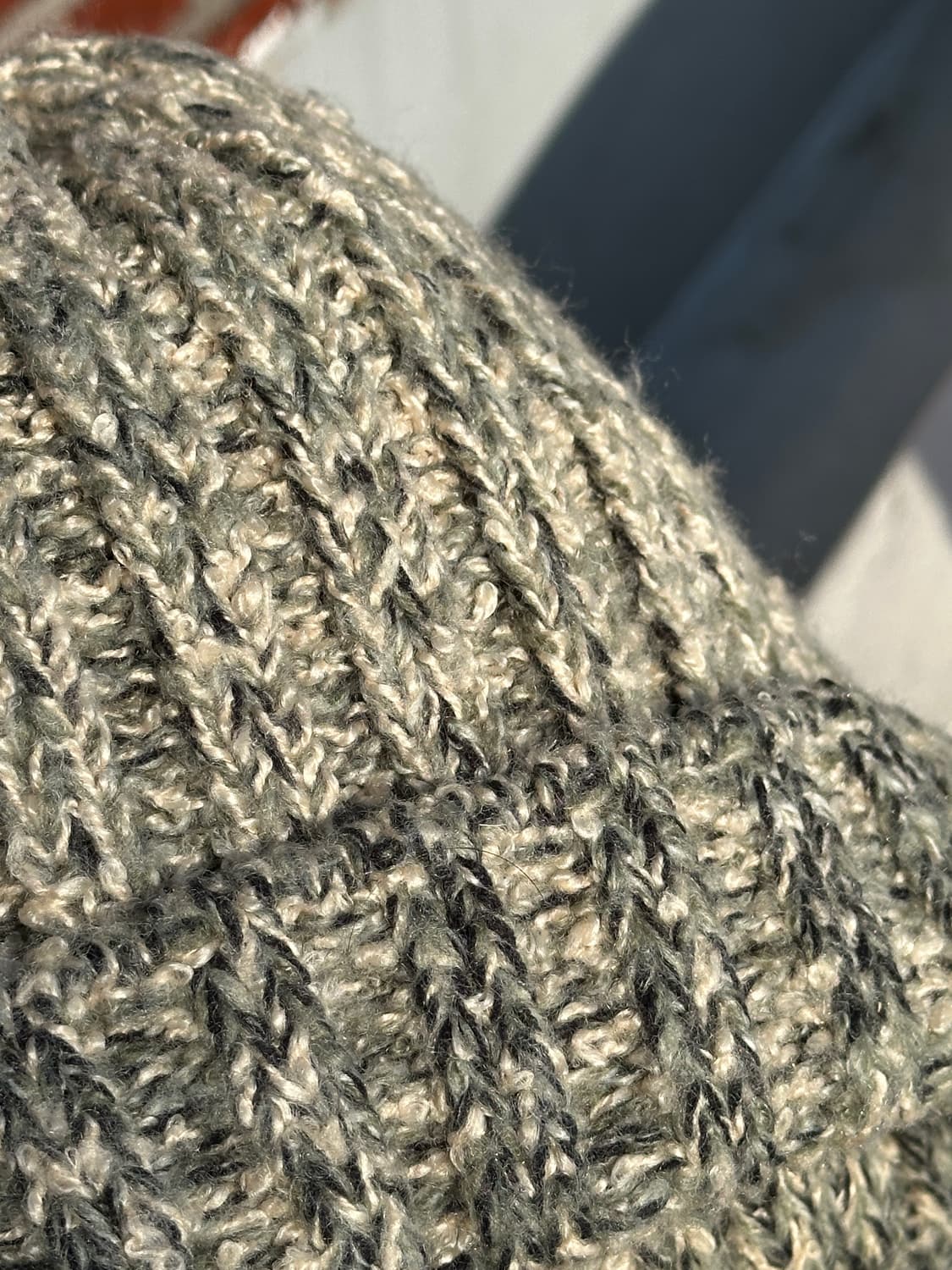 [F] 빈티지 보카시 니트 비니 모자 상품이미지4