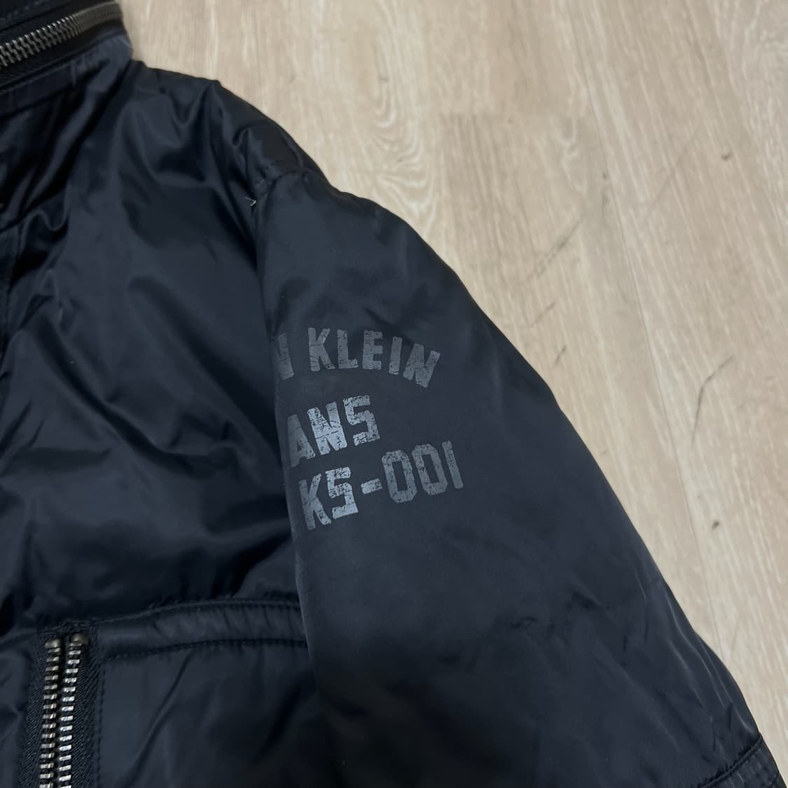 캘빈클라인 여성 포켓 푸퍼 숏패딩 S/90  상품이미지3