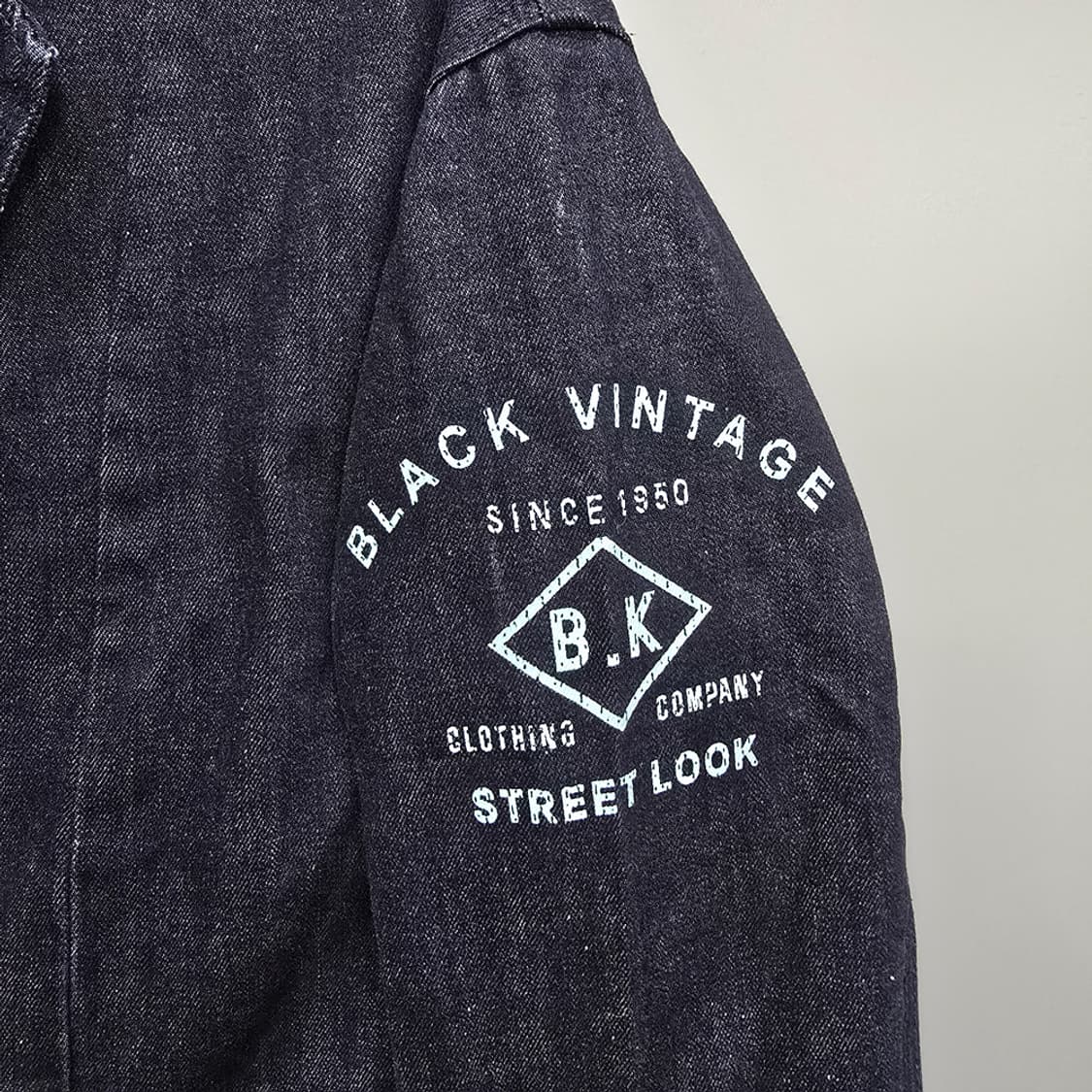 버커루(BUCKAROO) 데님 하프자켓 프리사이즈 상품이미지3