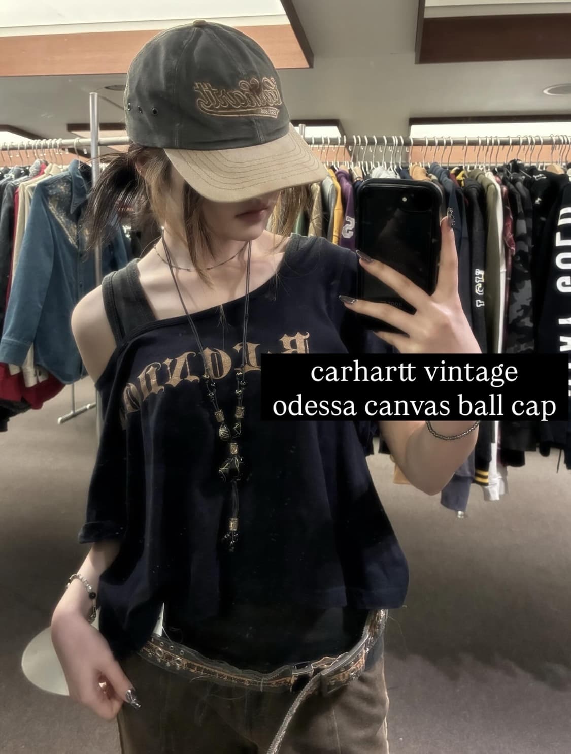 Aesthetic Grunge Look ⛓️📹 상품이미지3