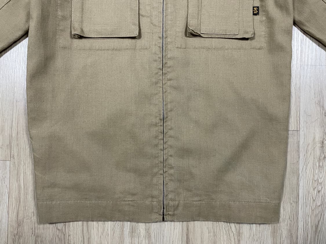 95) 알파 인더스트리 미군 BDU 린넨 후드자켓 상품이미지7