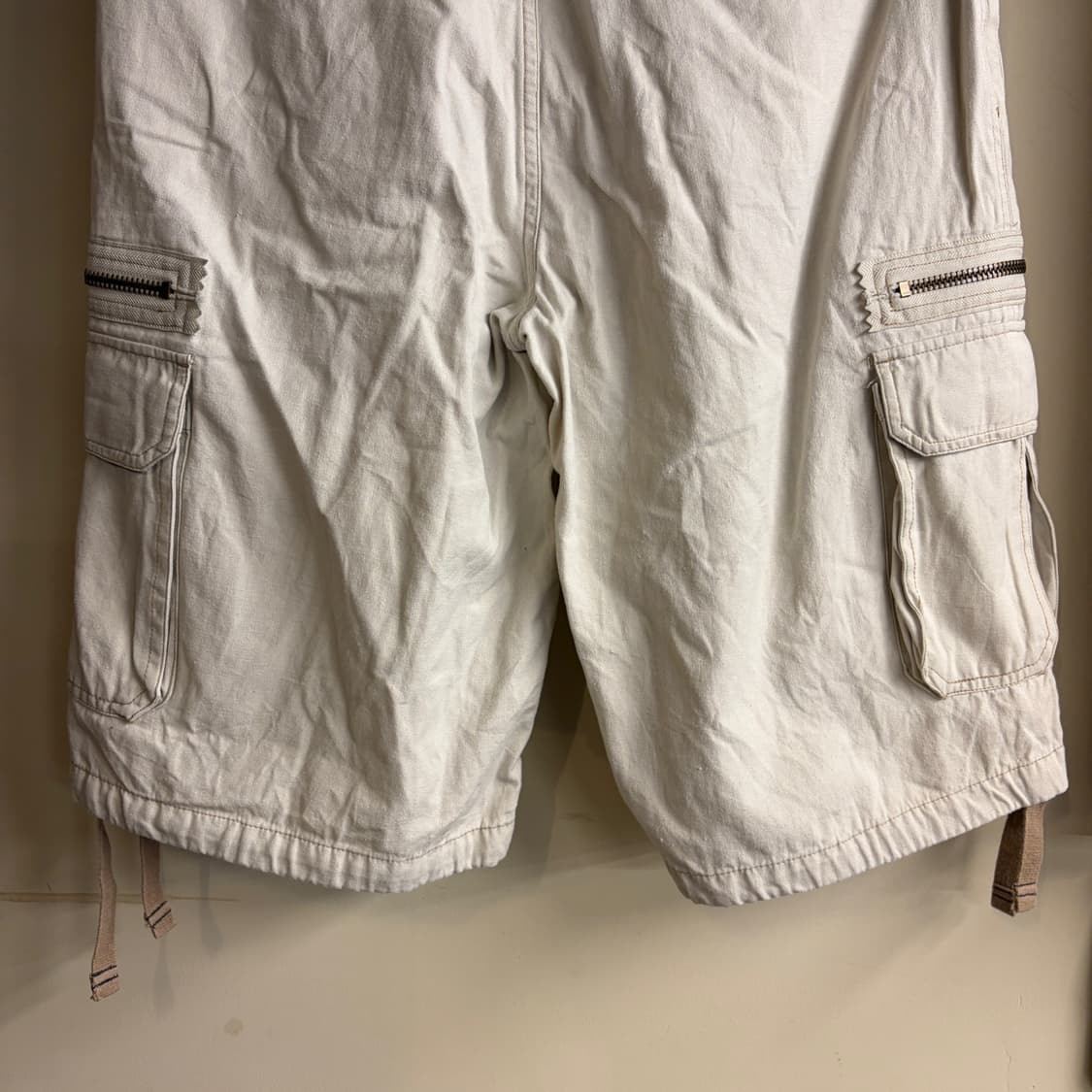 Bugle Boy Cargo Shorts White 33 Size 260 상품이미지8