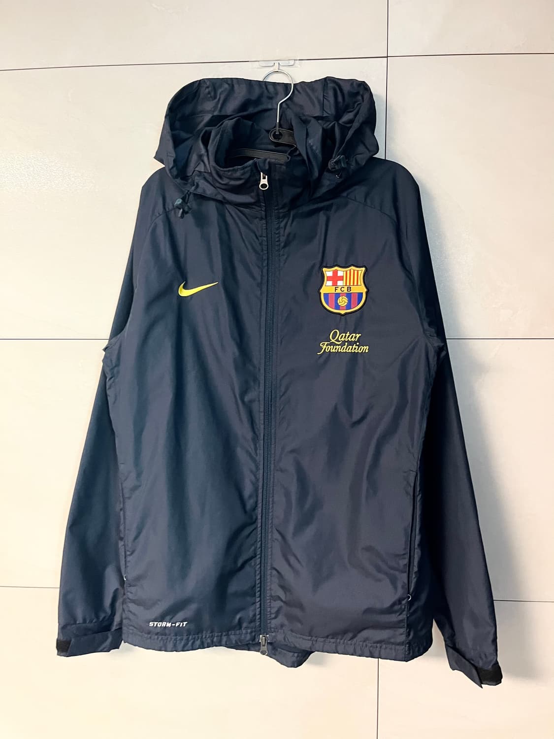 나이키 FC 바르셀로나 스톰핏 바람막이 네이비 [S] 상품이미지4