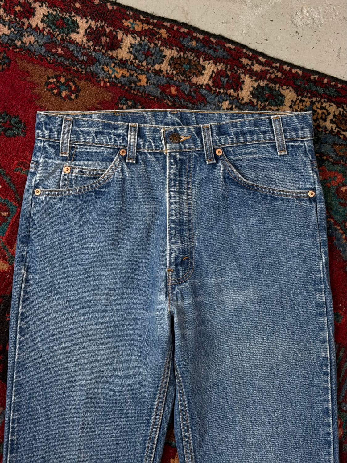 90’s USA 빈티지 리바이스 517 오렌지탭 부츠컷 리바이스 청바지 상품이미지5