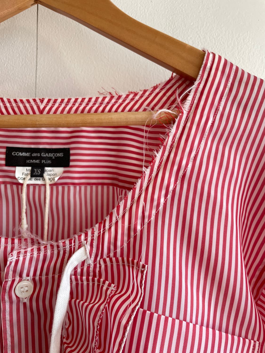 꼼데가르송 옴므 플러스 프릴링 셔츠 상품이미지5