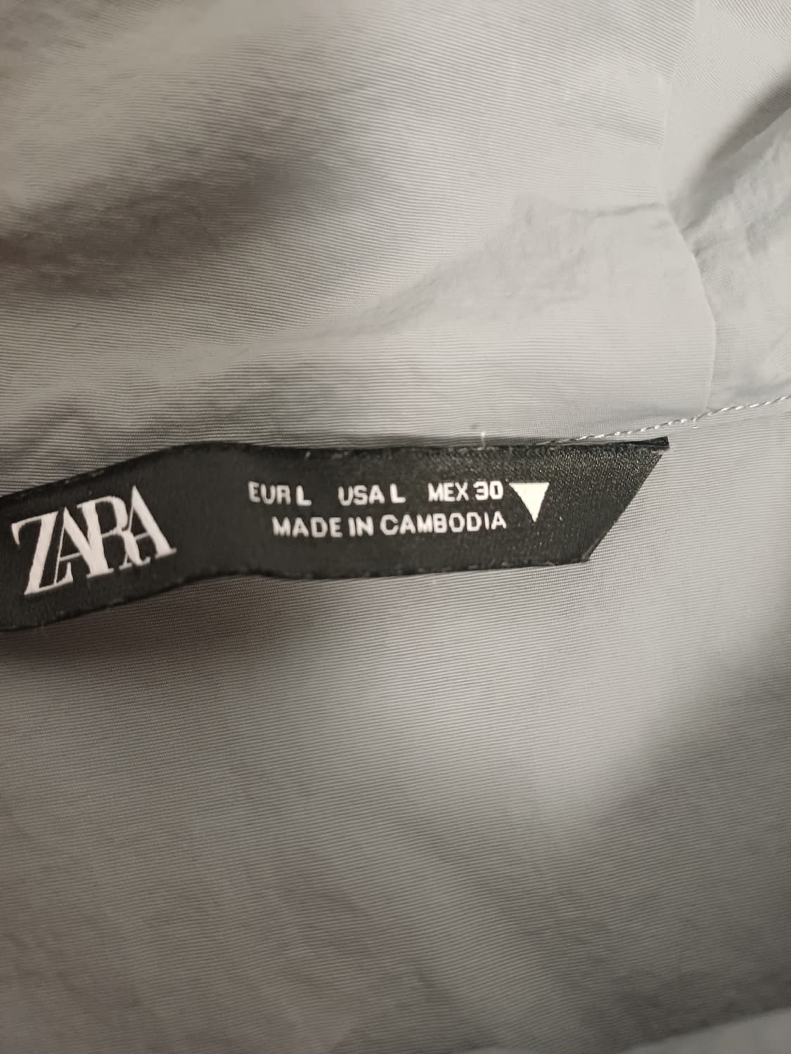 자라 Zara 남성 아노락 후드 자켓 [L] 상품이미지5