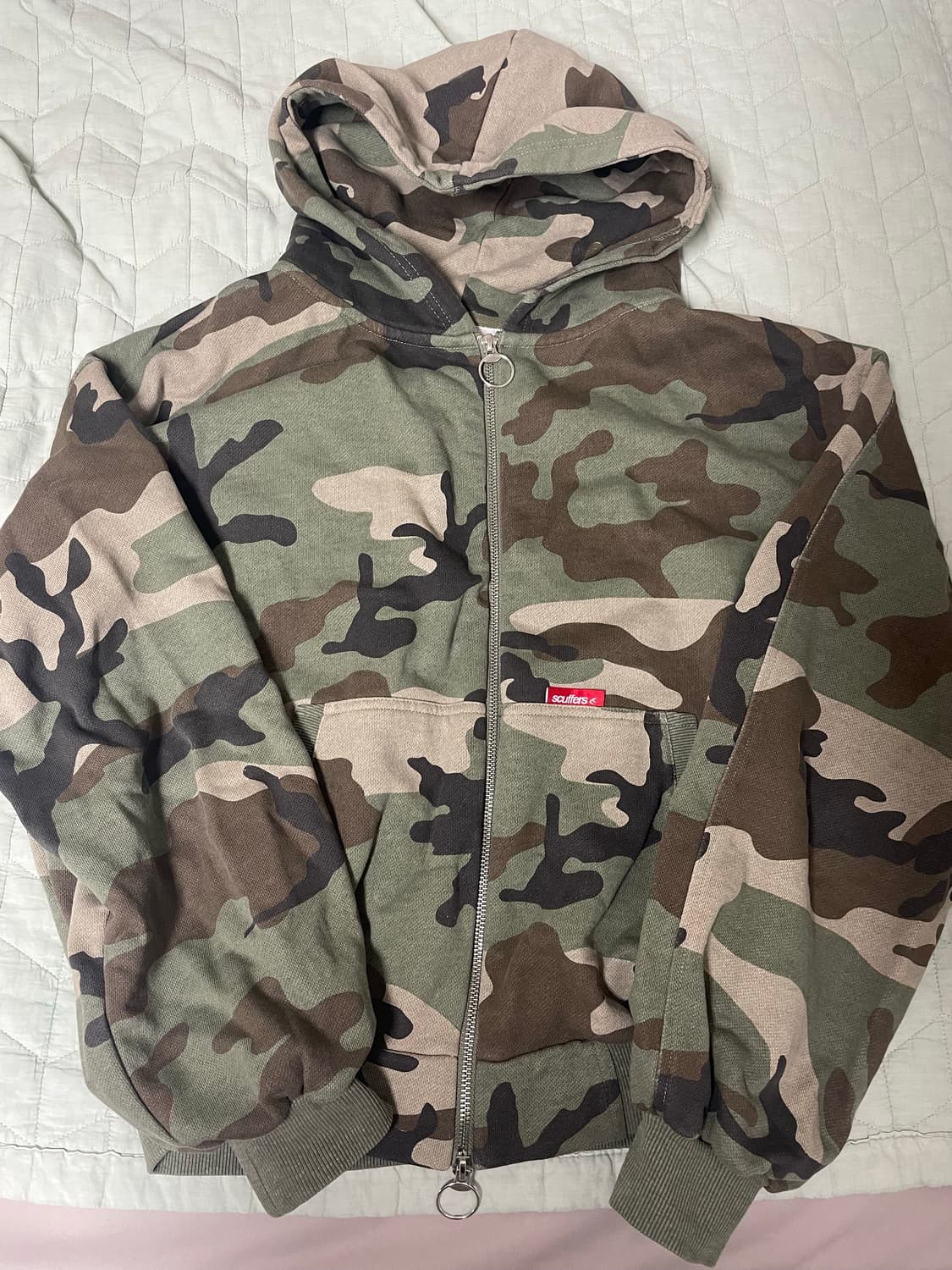 scuffes camo hoodie 카모후드 s 상품이미지3