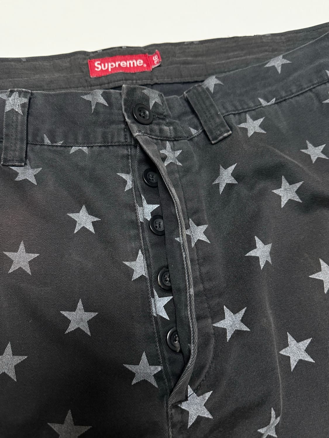 슈프림 핀업걸 핀업스타 치노팬츠 블랙 36 상품이미지5