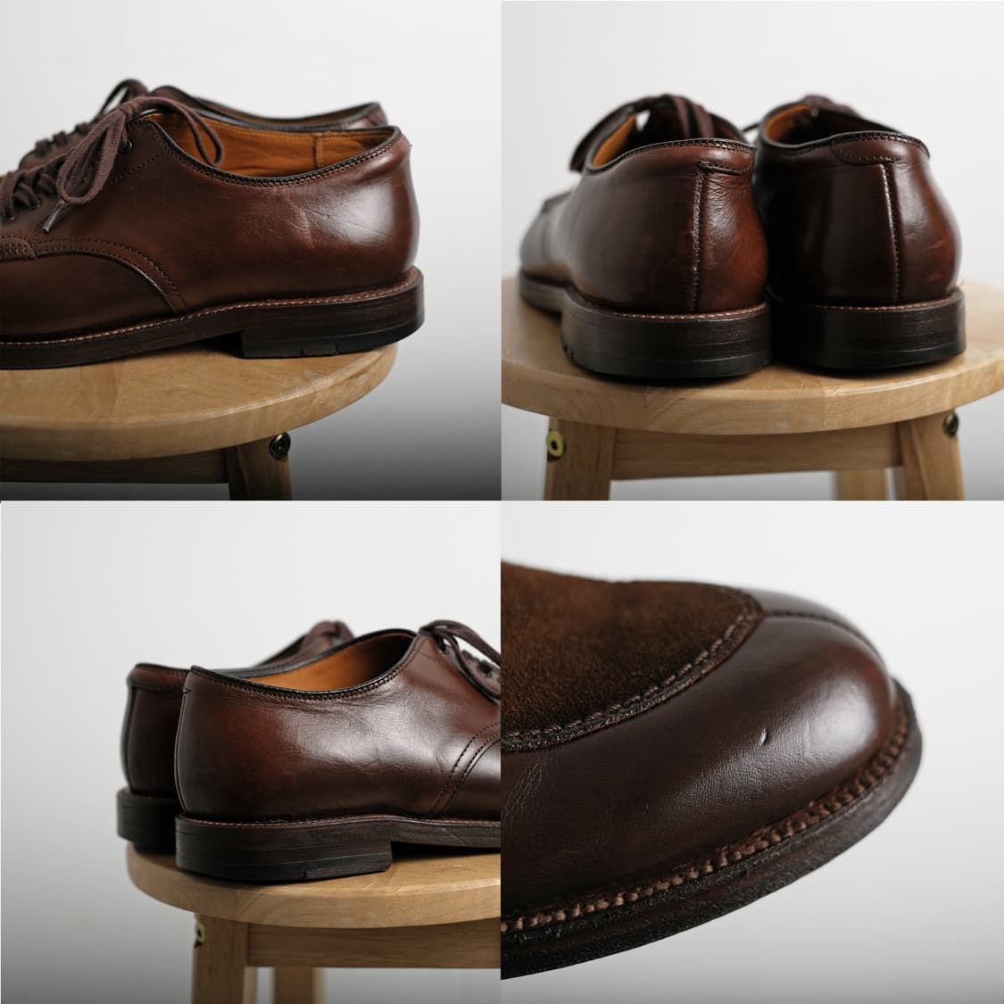 알든 별주모델 9.5D사이즈 V팁 더비 크롬악셀 리버스 샤무아 상품이미지8