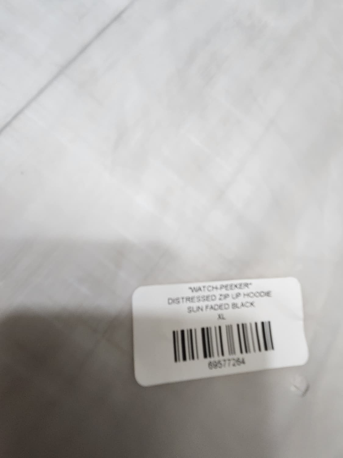 아킴보 와치피커 선페이디드블랙 후드집업 xl 상품이미지5