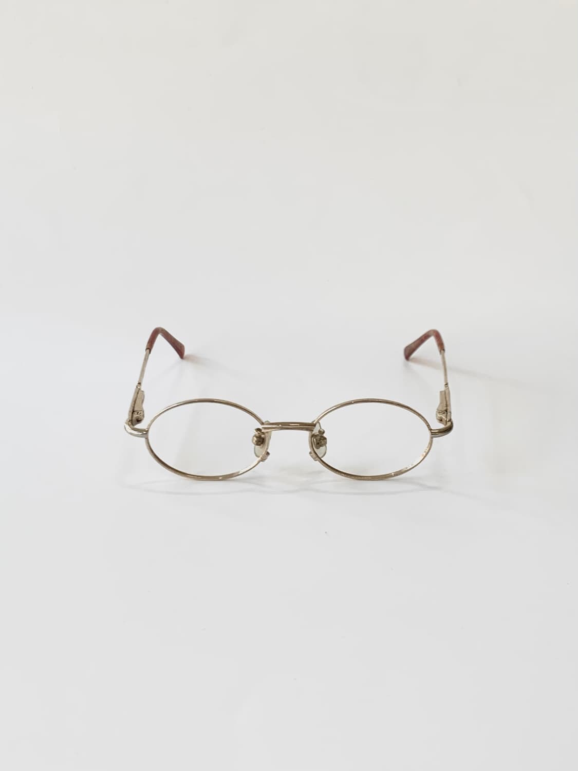 [픽키-587] (Small) 골드 오벌 안경테 빈티지 메탈 상품이미지2