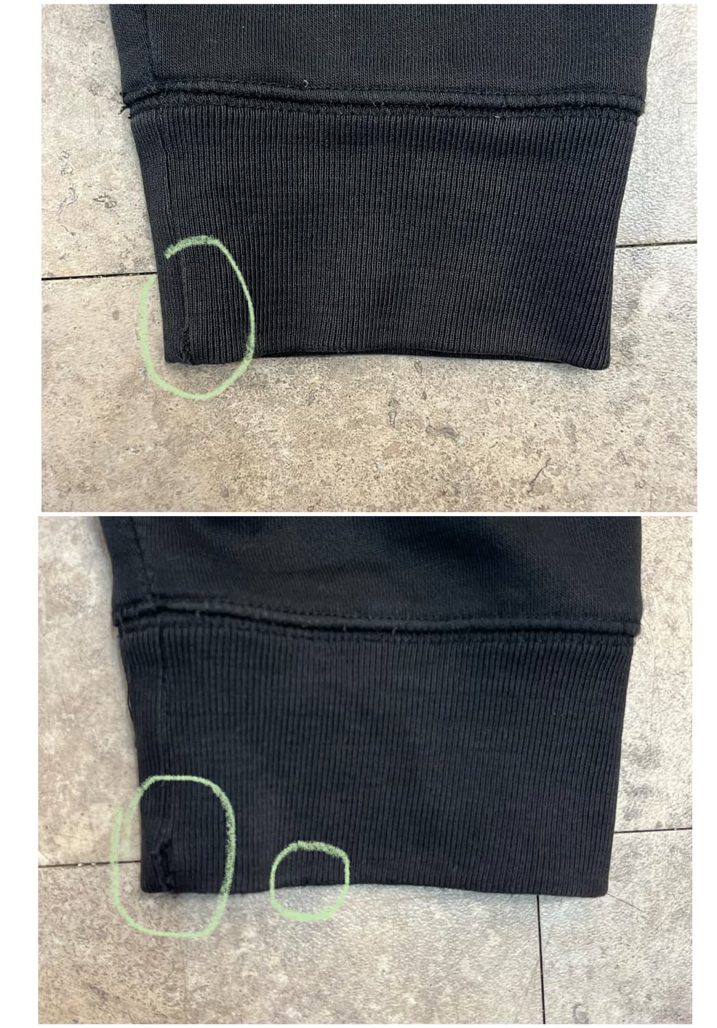 갭 기모 후드집업 블랙 L #csz3762 상품이미지10