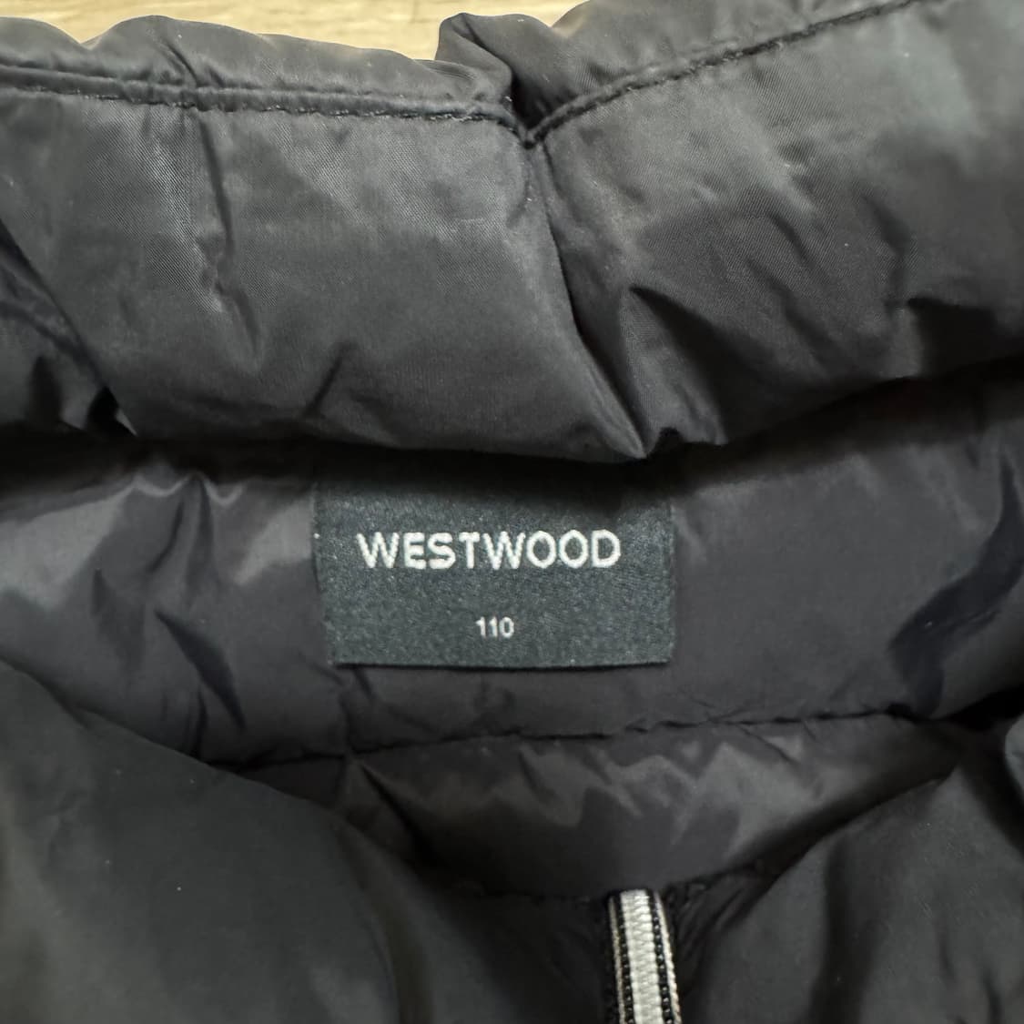 웨스트우드 스몰로고 경량패딩 2XL/110 상품이미지4