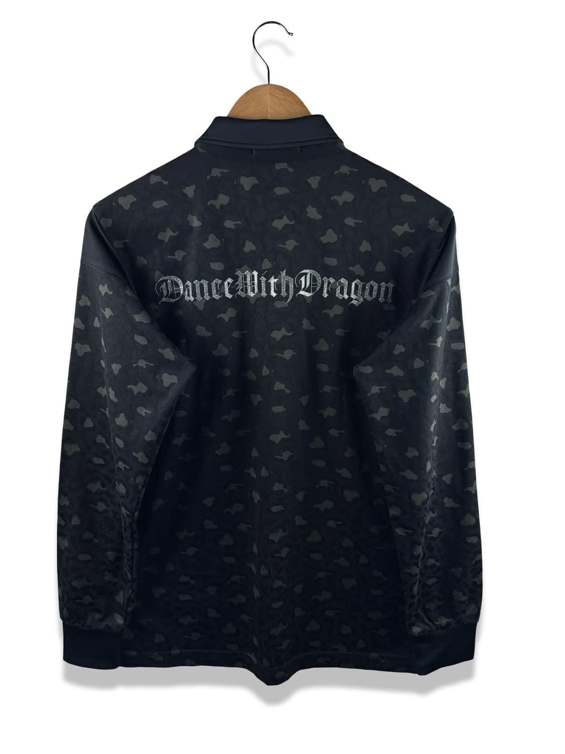 JPN 스컬버튼 레오파드 레터링 셔츠1815 상품이미지1