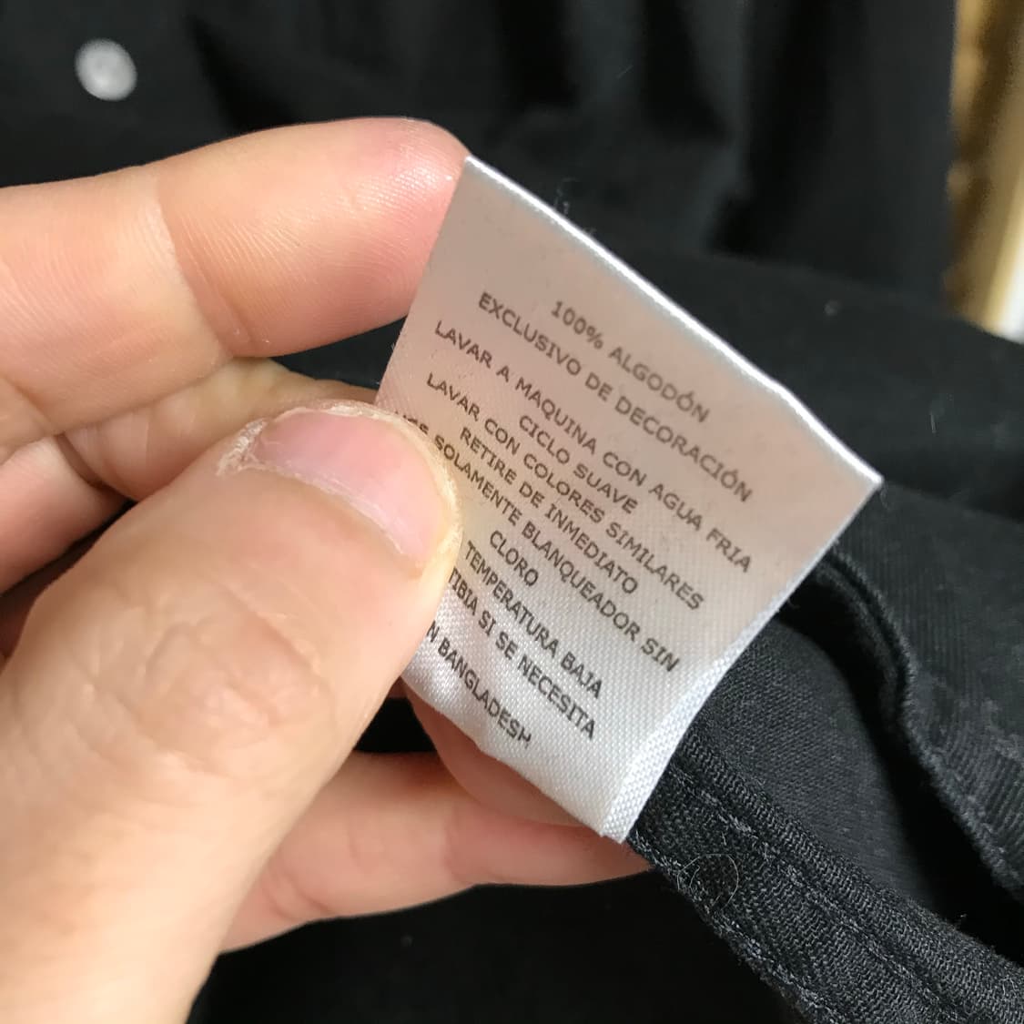 리바이스 00s 검정 워크셔츠 상품이미지5