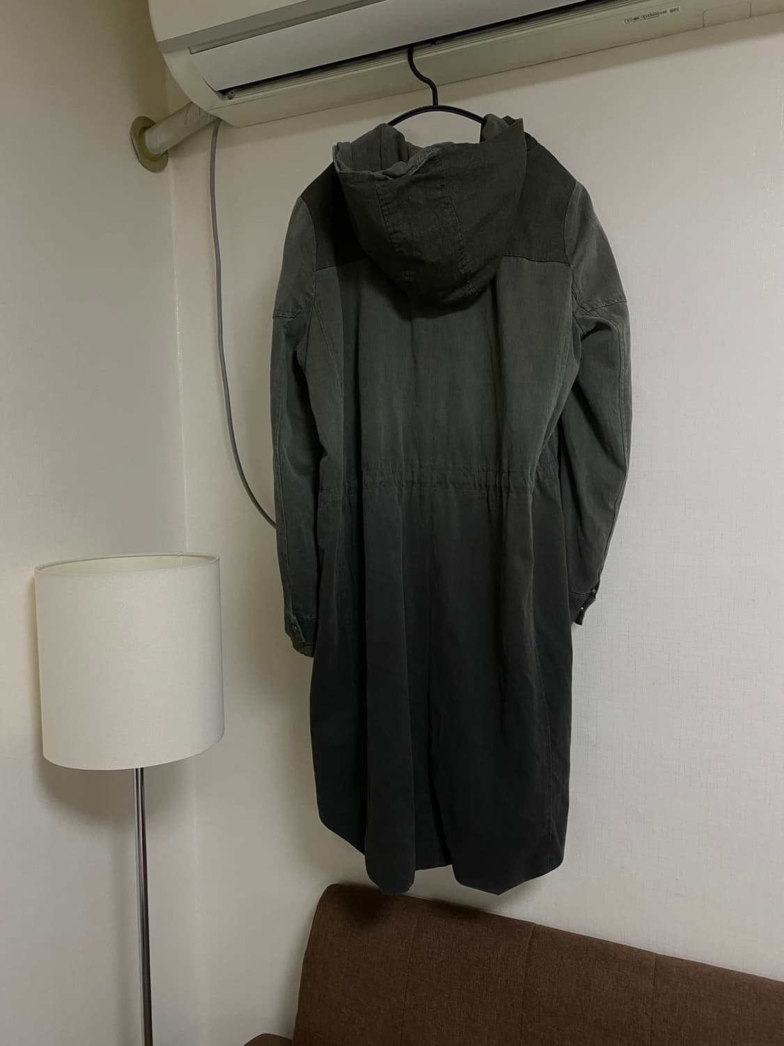 D’deMoo 롱 후드 코트 상품이미지2