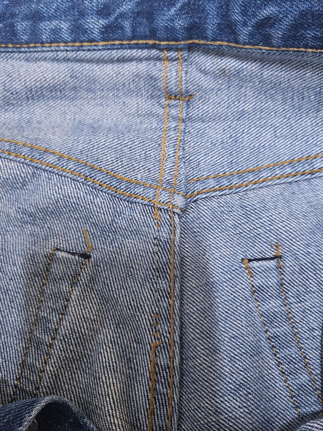 70s 리바이스 501 66전기 - 셀비지 데님 상품이미지4