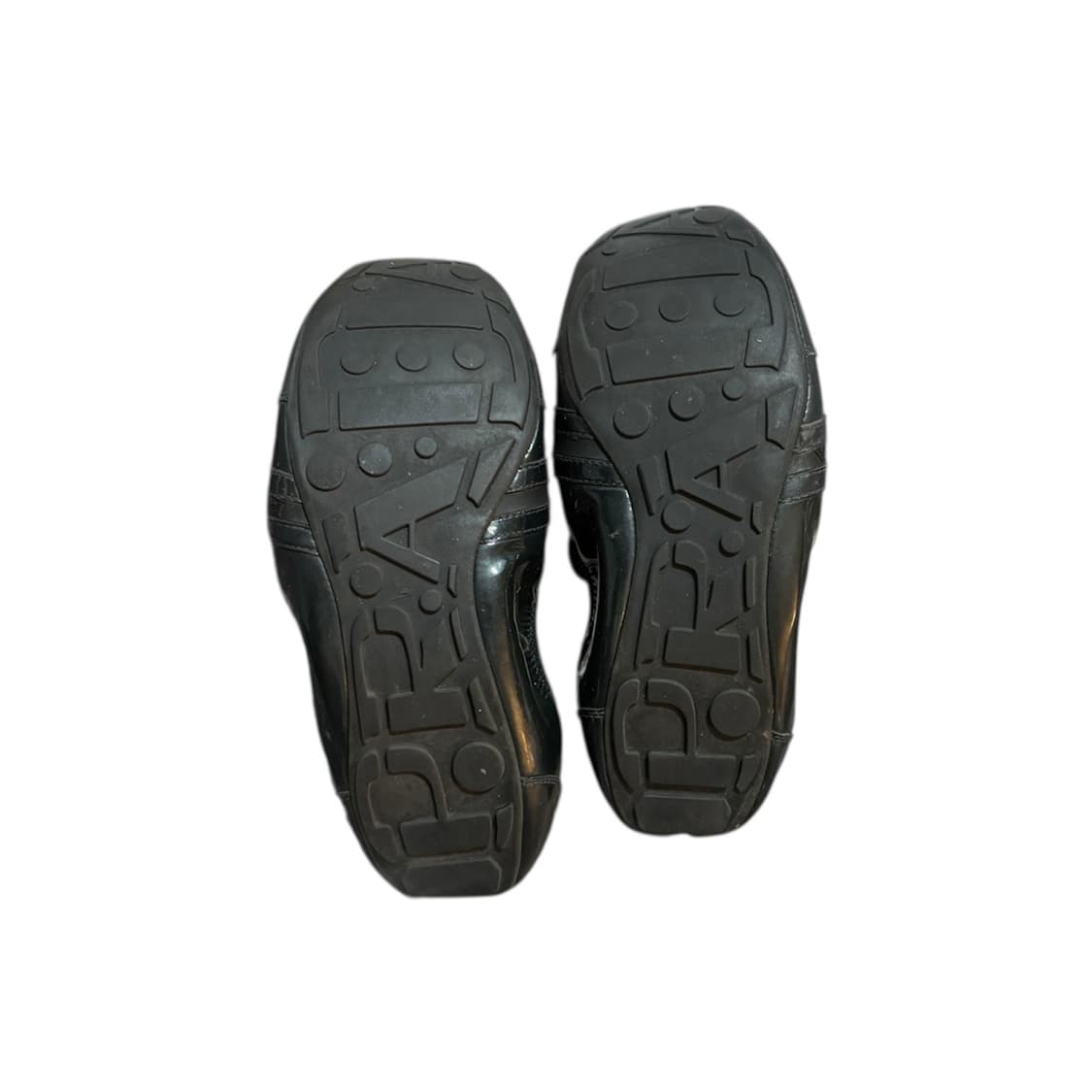 PRADA SPORT BLACK LACE-UP FLAT SHOES 상품이미지2