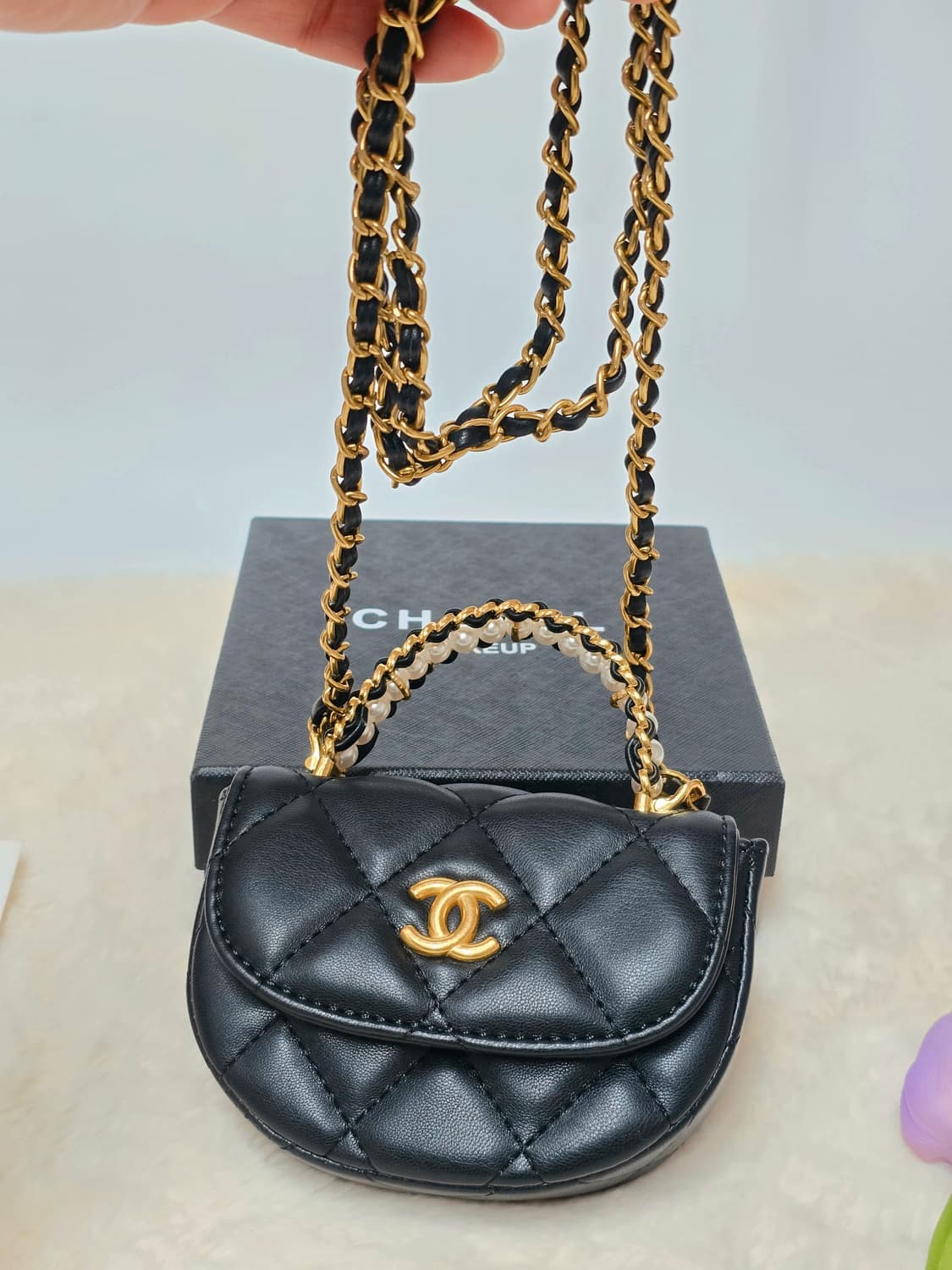 샤넬진주탑핸들백(vip기프트)미니백 상품이미지8