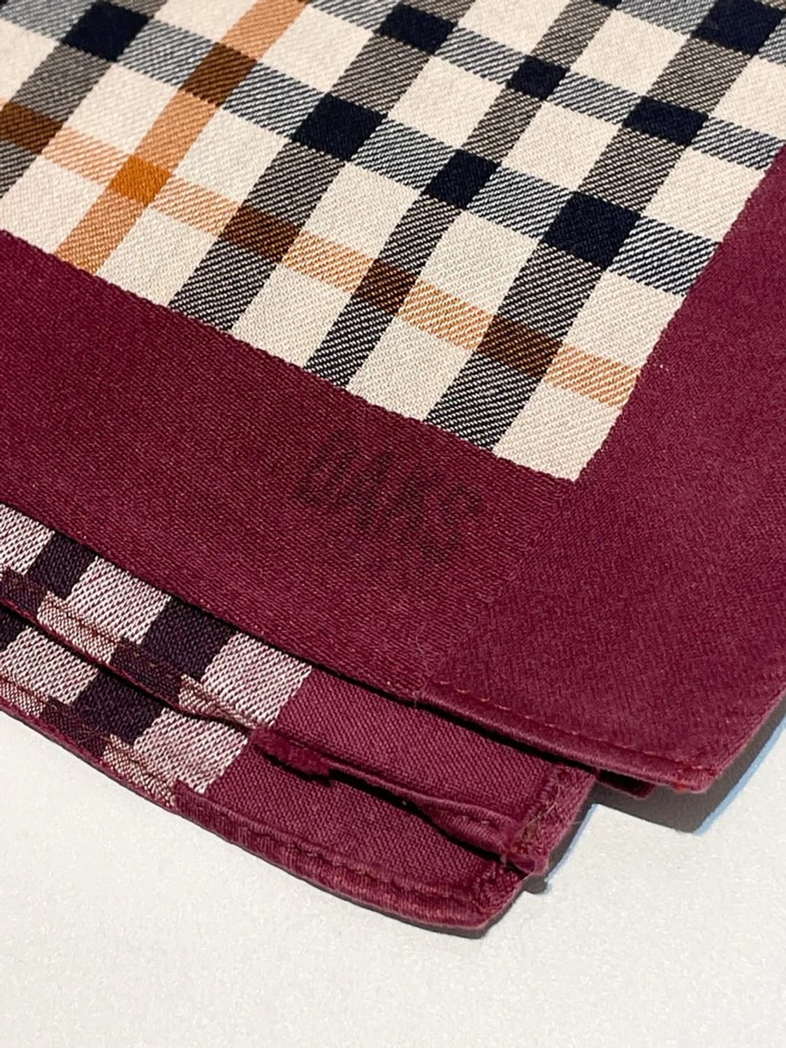 닥스 00's 시그니처 체크 쁘띠 손수건 A1375 상품이미지4