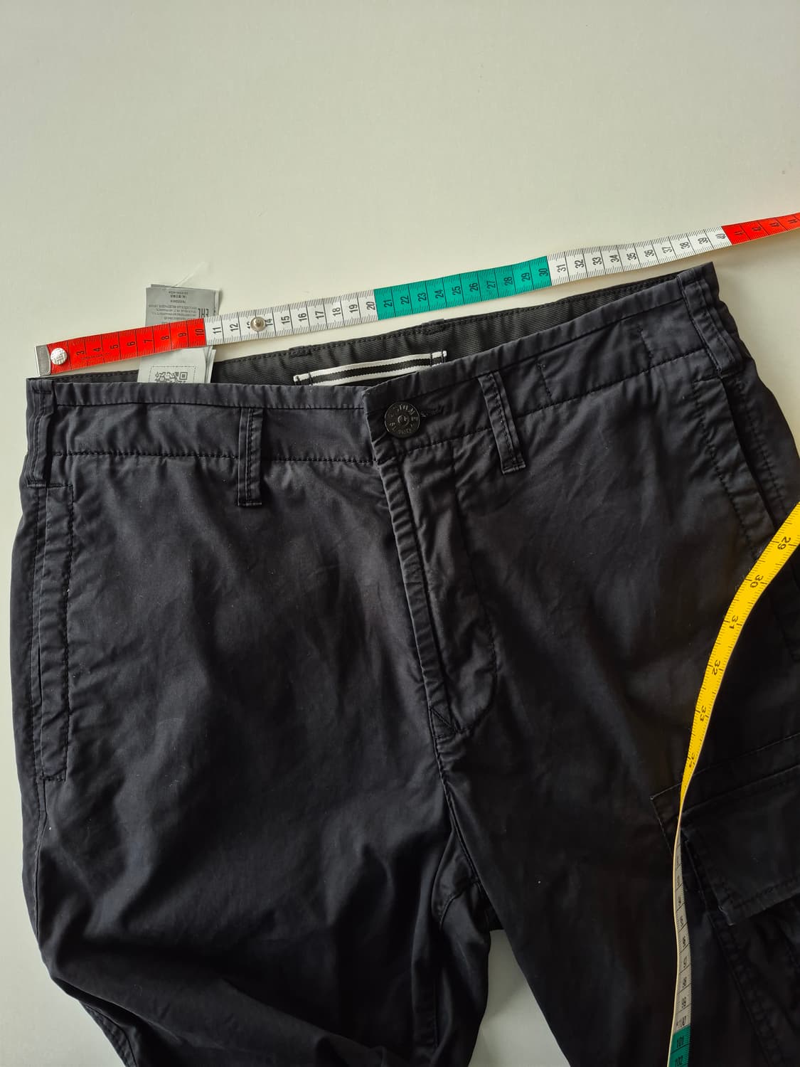 스톤아일랜드 블랙 카고 바지(29/기장참고) 상품이미지9