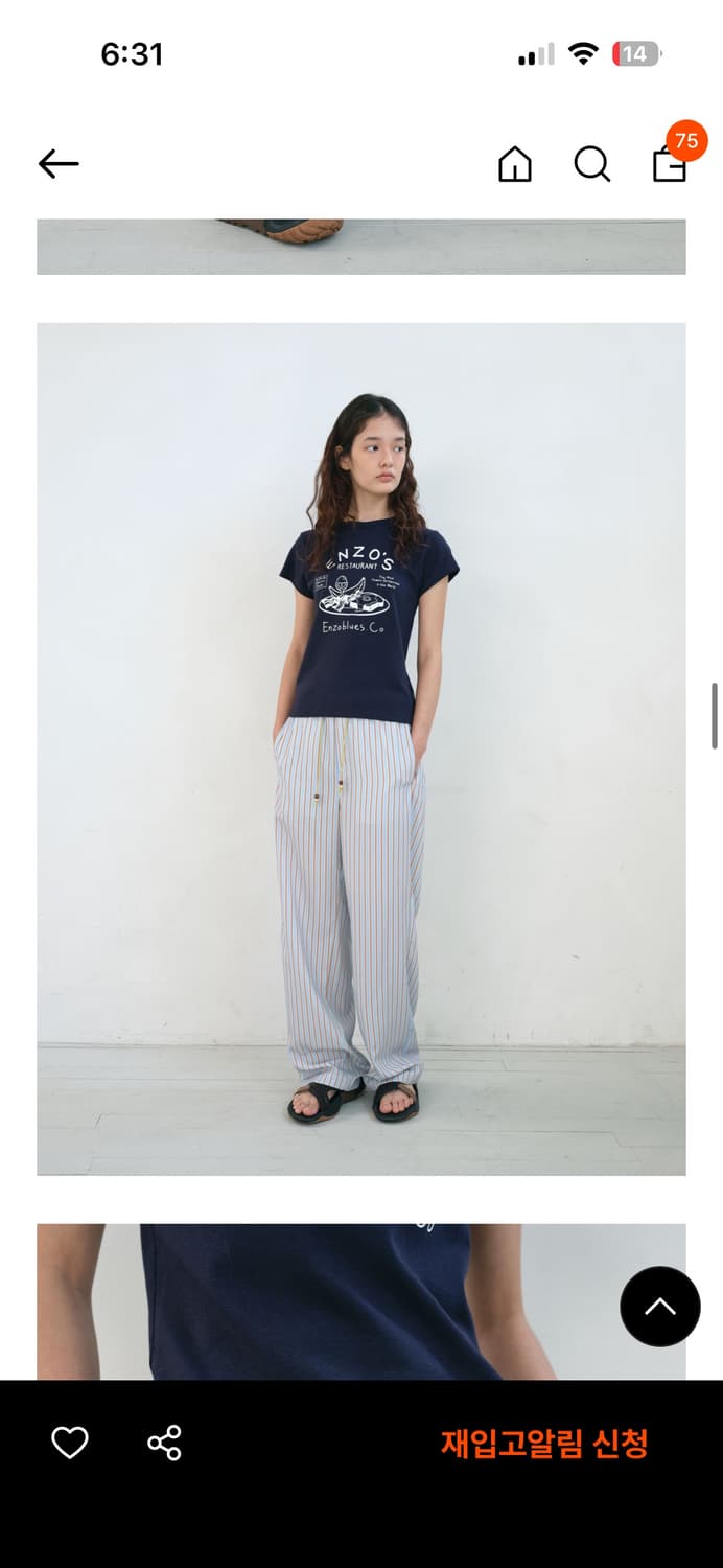 엔조블루스 팬츠 상품이미지6