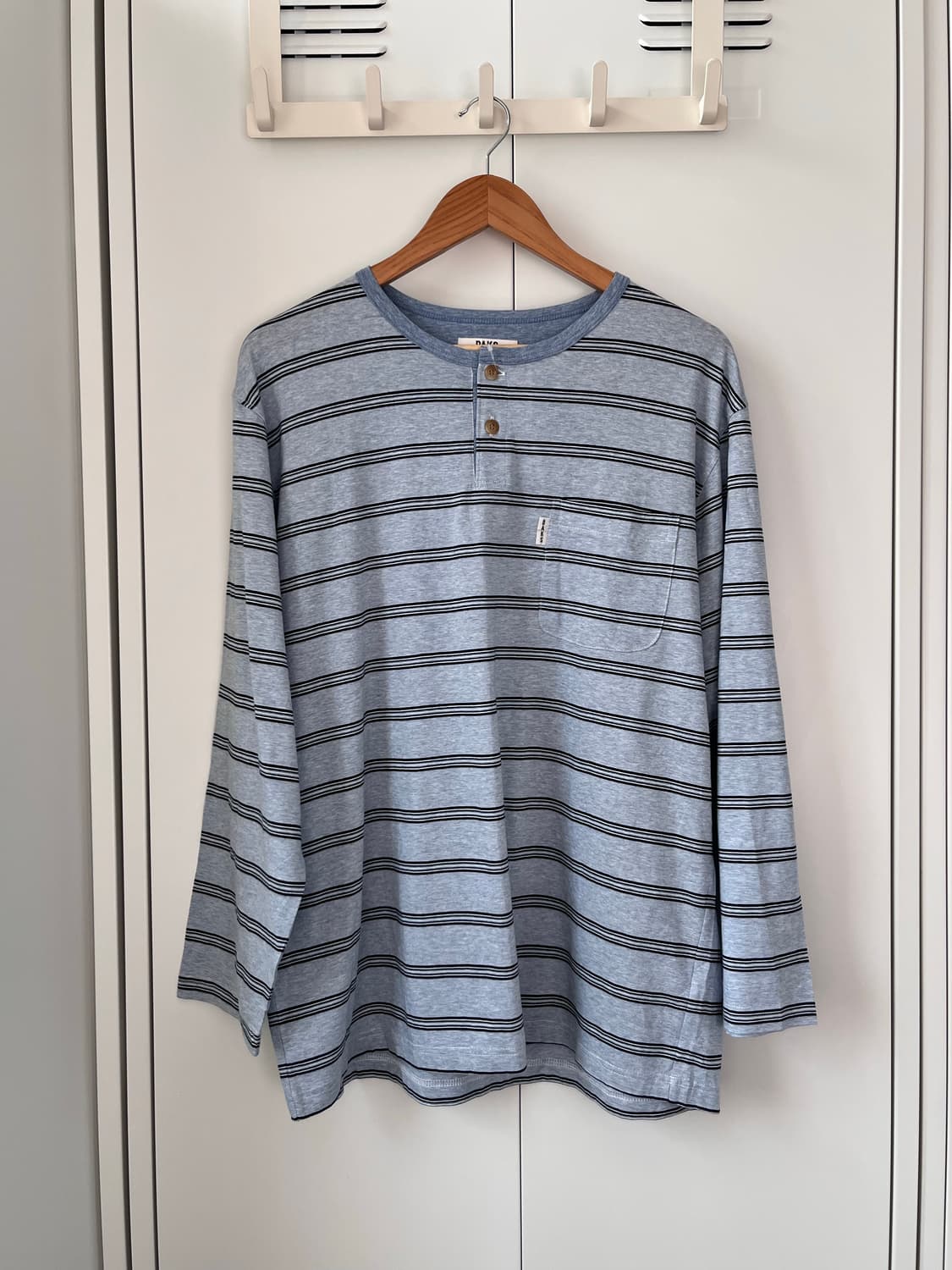 Daks London 스트라이프 박시 롱 슬리브 상품이미지3