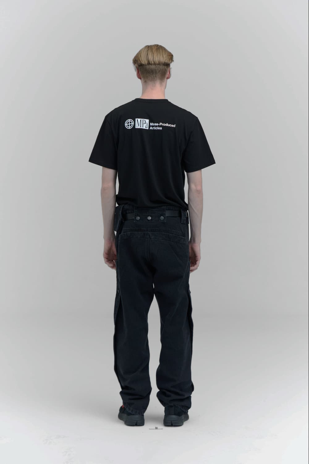 MPa SINGLE WAIST POCKET PANTS (BLACK) M 상품이미지2