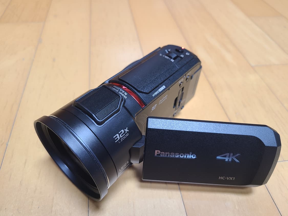 파나소닉 HC-VX1 4K 캠코더 정품대용량 배터리, 256sd 추가 상품이미지1