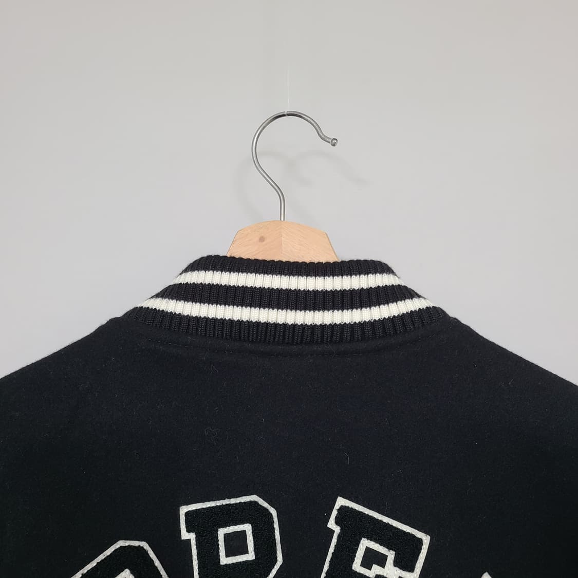 슈프림 타이거 바시티 자켓 블랙 XL 상품이미지6