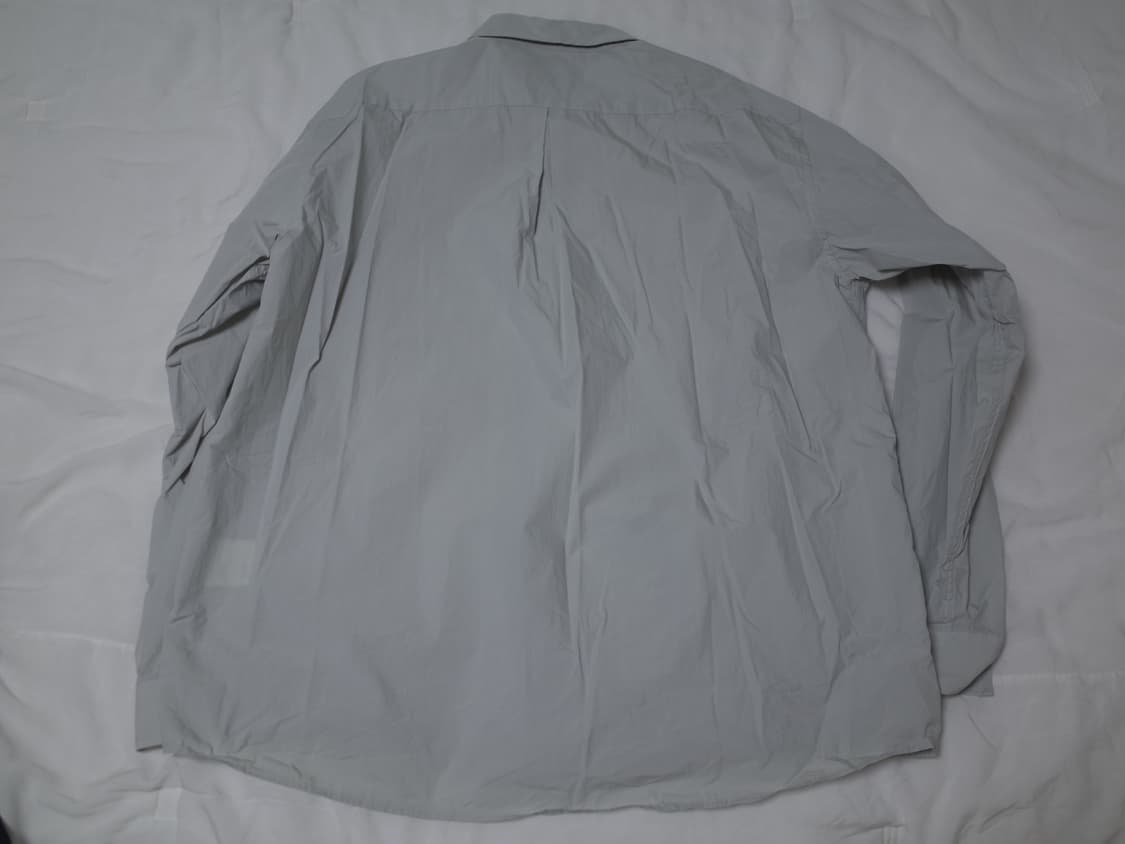 [3(M)] 해칭룸 버튼 다운 셔츠 라이트 그레이 상품이미지4