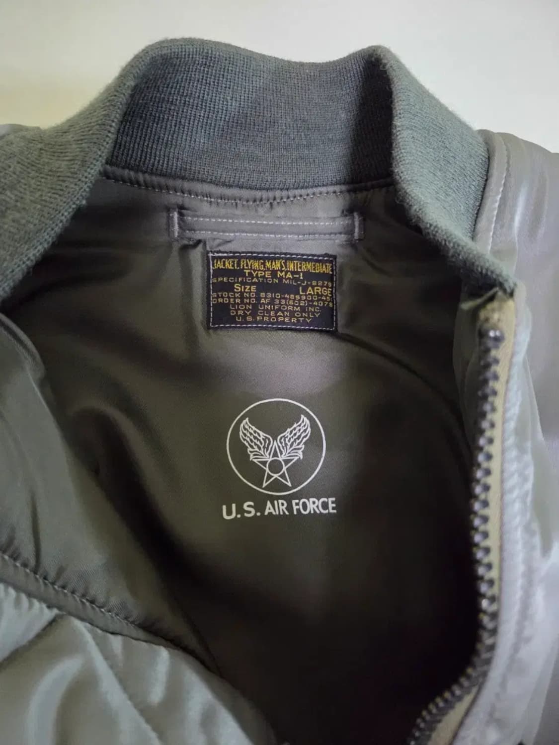 리얼맥코이 ma-1 상품이미지3