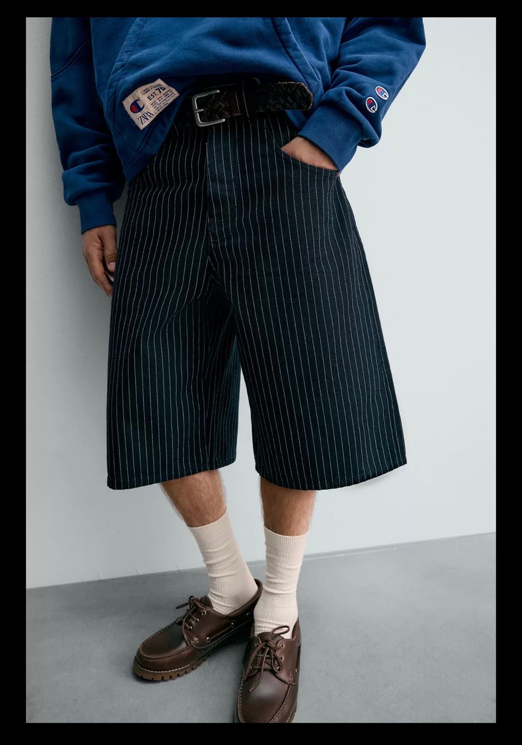 자라 x 챔피온 국내미발매 반바지 31사이즈  상품이미지3