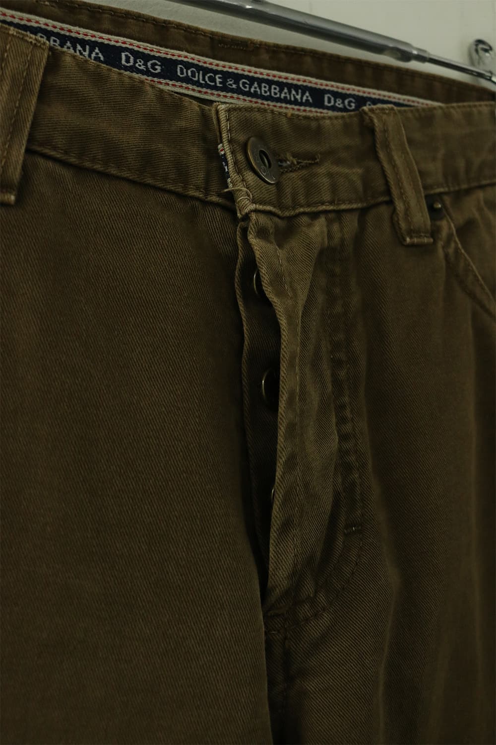 돌체 앤 가바나 스트레이트 코튼 팬츠 상품이미지5