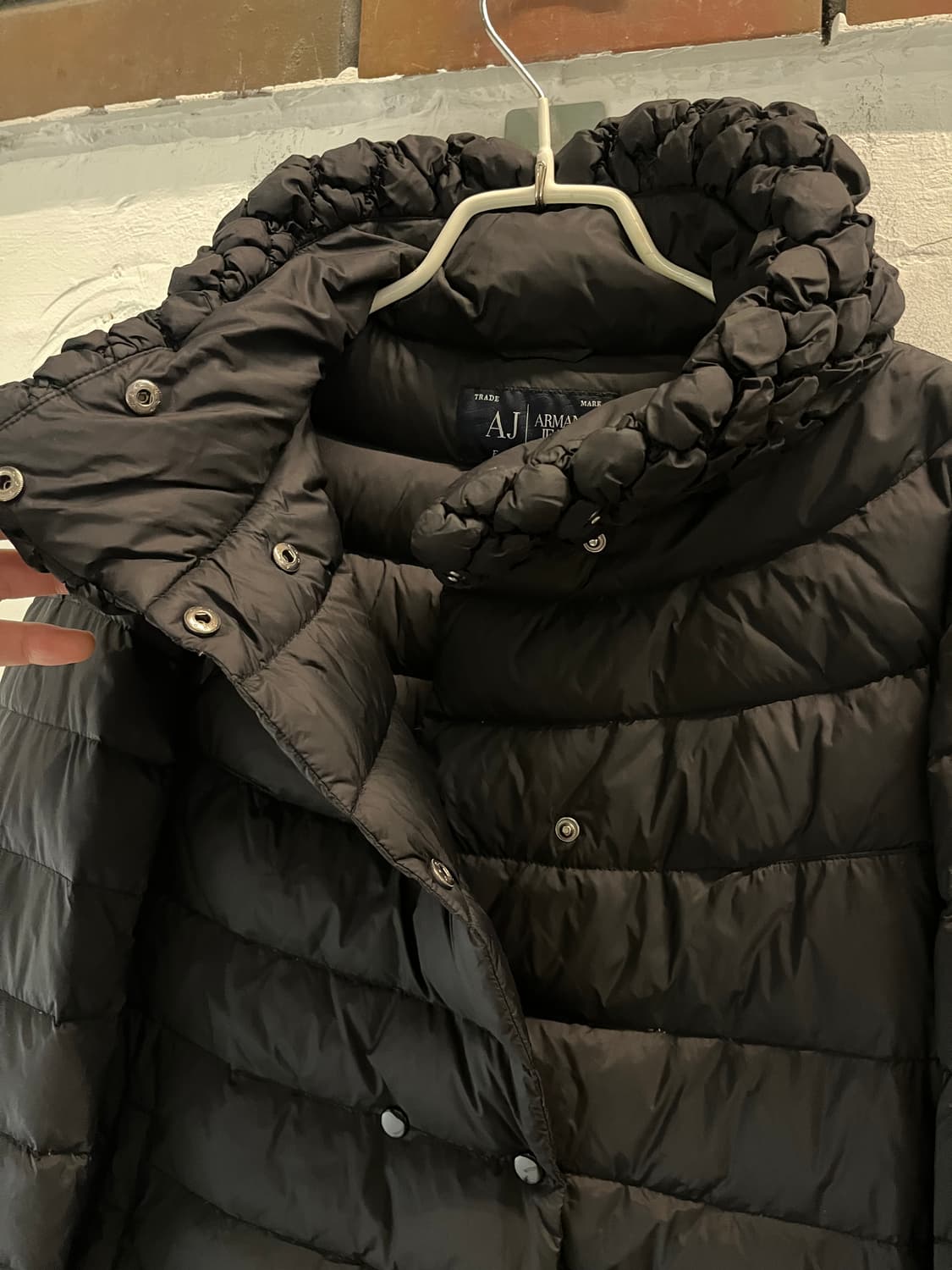 Armani Jeans 덕다운 나일론 숏패딩 38 상품이미지5